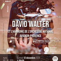 David Walter et l'harmonie de l'Orchestre national Avignon-Provence