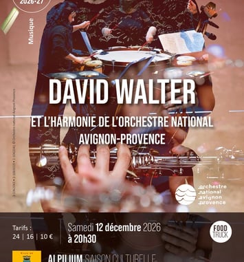 David Walter et l'harmonie de l'Orchestre national Avignon-Provence
