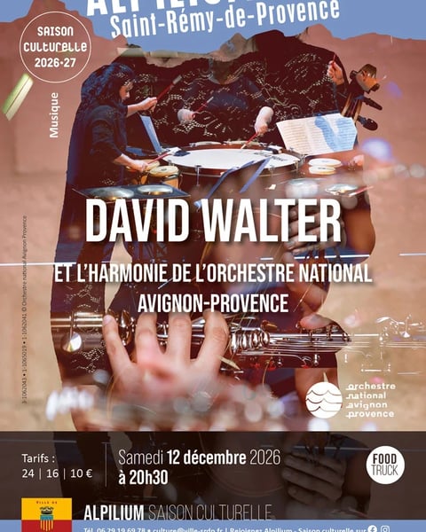 David Walter et l'harmonie de l'Orchestre national Avignon-Provence