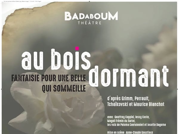 Au bois dormant, fantaisie pour une belle qui sommeille