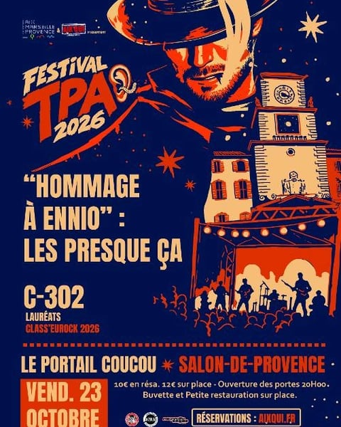 Ciné-concert Ennio Morricone par Les Presque Ça