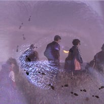Début de nuit à l'Oppidum