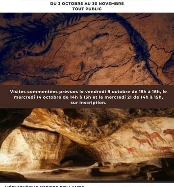 Exposition "Les grottes Chauvet et Cosquer"