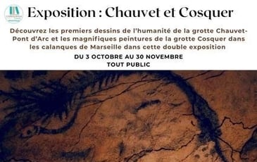 Exposition "Les grottes Chauvet et Cosquer"