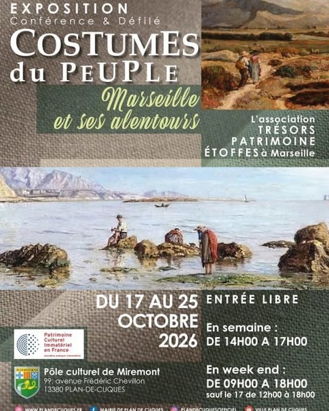 Costumes du peuple, exposition à Plan-de-Cuques