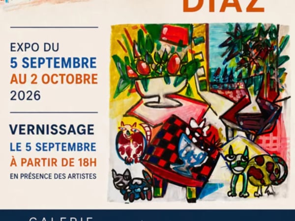 Exposition de peintures de Jean-Louis Dubuc et Ernesto Diaz