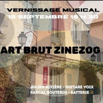 Exposition "Art Brut Zinezog" à La Cour des Arts