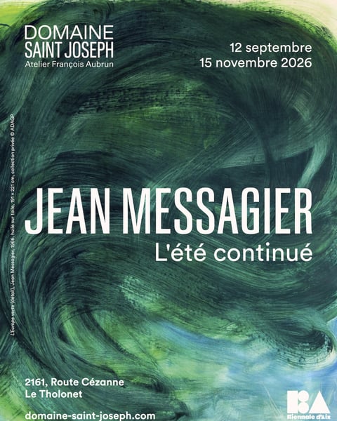 Exposition - Jean Messagier, l'été continué