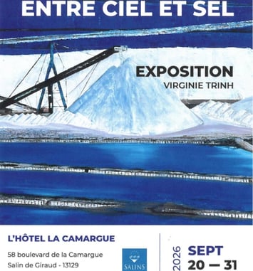 Exposition « Entre ciel et sel » – Virginie Trinh