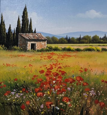 Exposition : Michel Stavron – Paysages et natures mortes