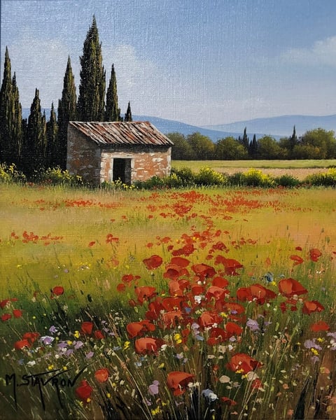 Exposition : Michel Stavron – Paysages et natures mortes