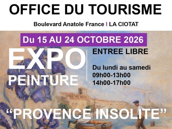 Exposition de peintures Provence insolite