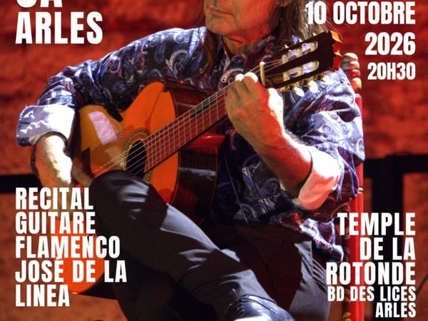 José de la Linea, récital de guitare flamenca