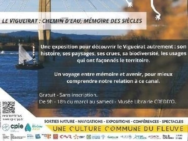 Exposition dans les bras du Rhône