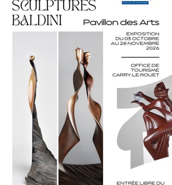 Exposition sculptures Baldini