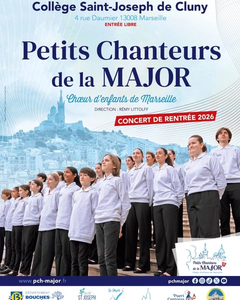 Concert de rentrée - Petits chanteurs de la Major
