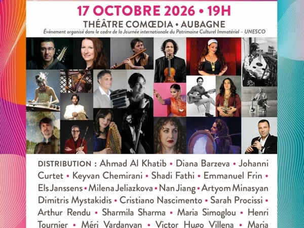 Concert pour la Paix / Concert présenté par l'Institut International des Musiques du Monde