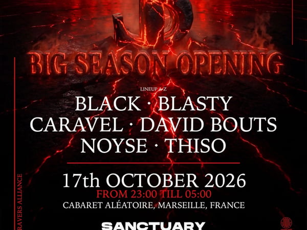 Omerta x Sanctuary: Big season opening with Caravel, Noyse