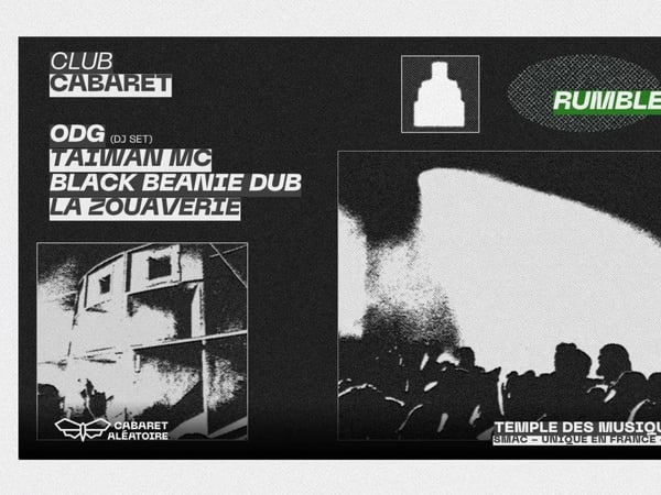 Club Cabaret x La Zouaverie : Rumble Echoes #2