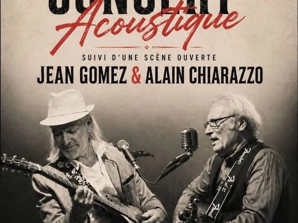 Concert Acoustique suivi d’une scène ouverte