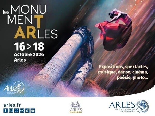 Les Monument'Arles - Spectacle de clôture - L'incandescence du temps
