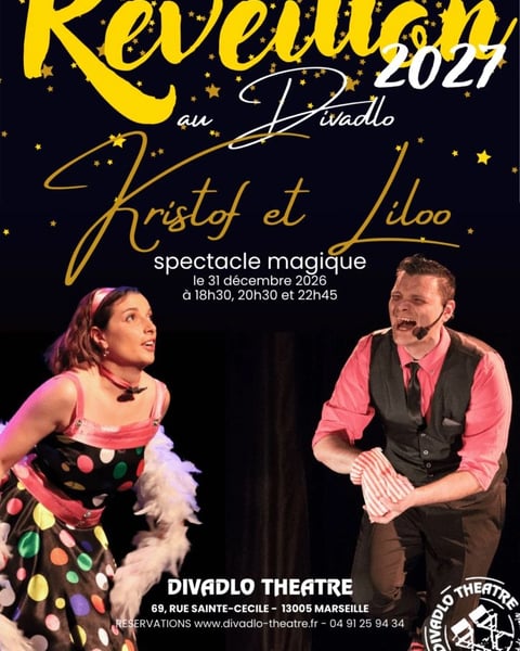 Réveillon au Divadlo avec Kristof et Liloo