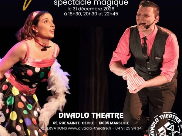 Réveillon au Divadlo avec Kristof et Liloo