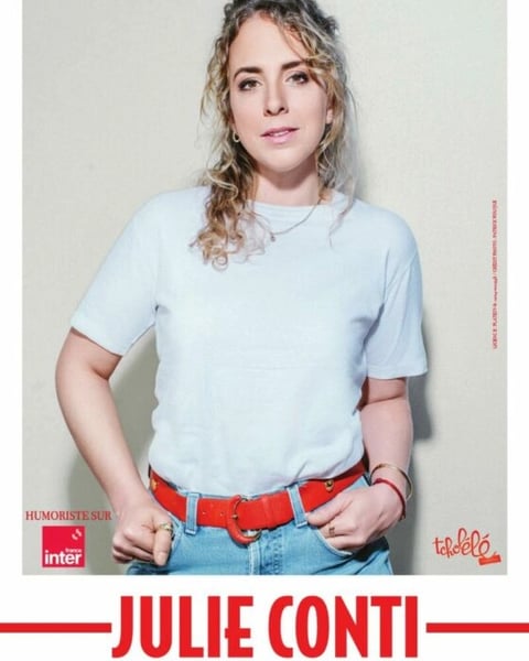 Julie Conti, En rodage