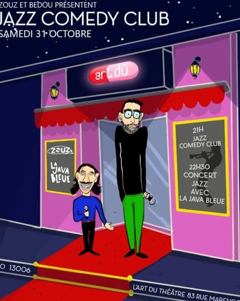 Zouz, Bedou, Jazz Comedy Club