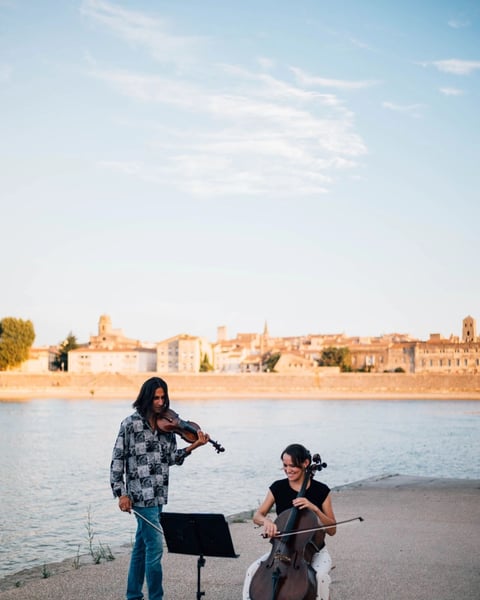 Les Monument'Arles - Concert Duo Constellations