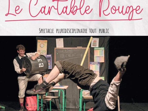 Le cartable rouge