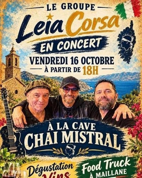 Leia Corsa en concert