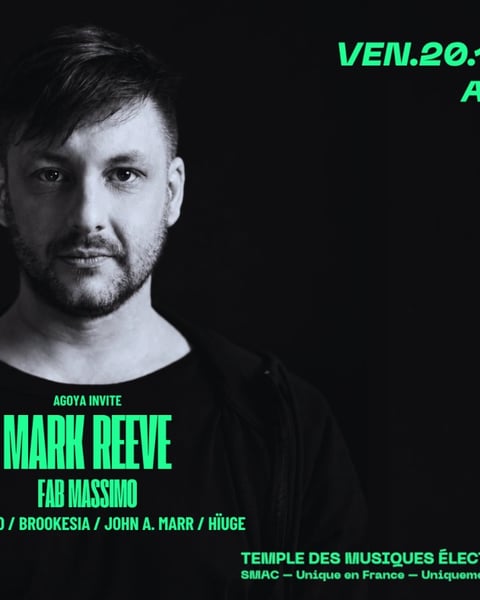 Club Cabaret : Agoya Invite Mark Reeve