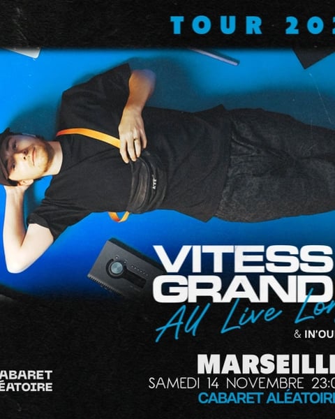 Vitess to Grand V All Live Long au Cabaret Aléatoire