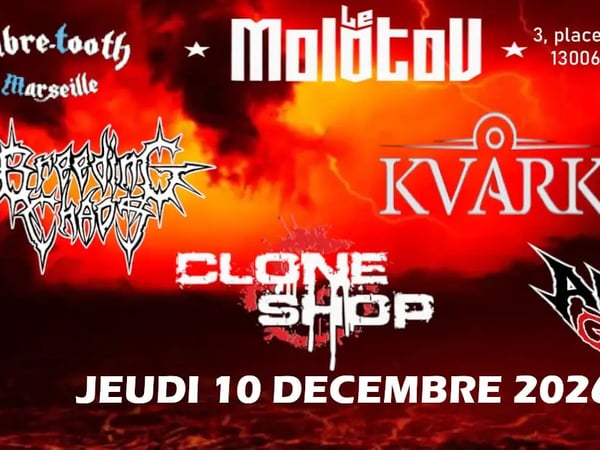 Metal Night: Breeding Chaos + Kvårk + Clone Shop + Angel Guts