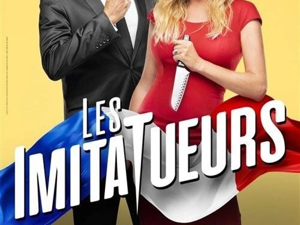 Emma Gattuso et Thibaud Choplin dans Les ImitaTueurs