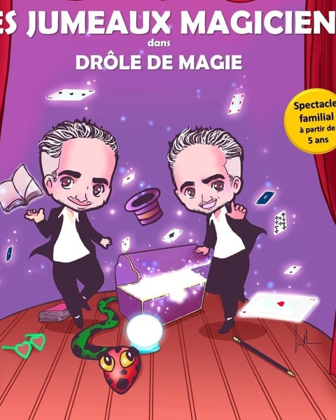 Les Jumeaux Magiciens dans Drôle de Magie