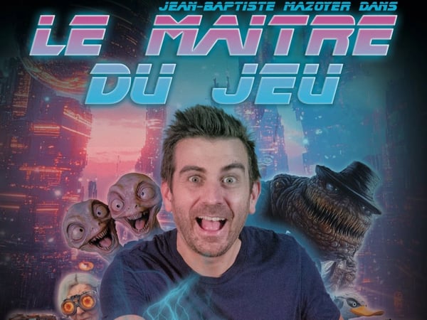 Jean-Baptiste Mazoyer dans Le maître du jeu version science fiction