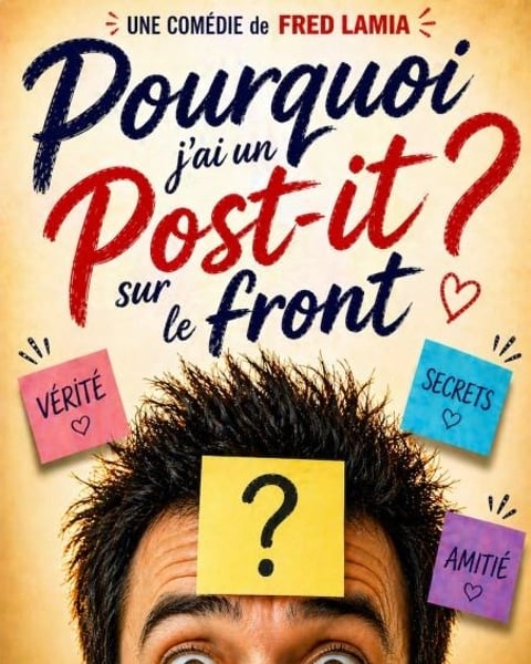 Pourquoi j'ai un post-it sur le front ?