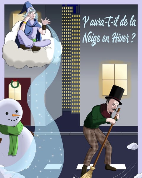 Y aura-t-il de la neige en hiver ?