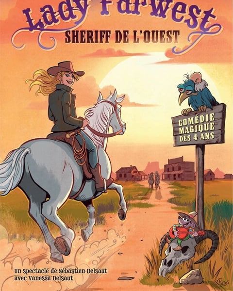 Lady Farwest shérif de l'ouest