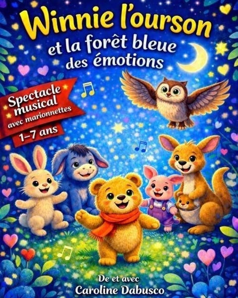 Winnie l'Ourson et la forêt bleue des émotions