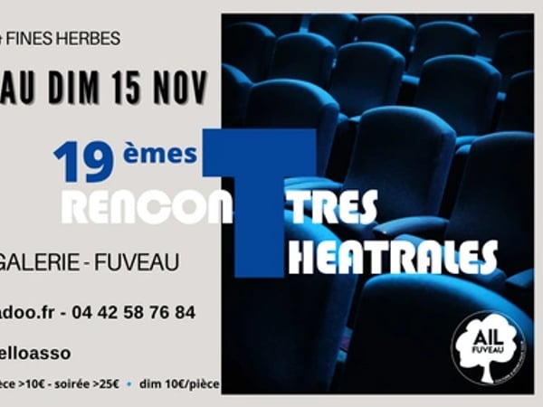 20èmes Rencontres théâtrales