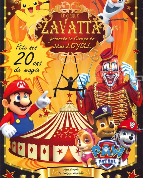 Le Cirque Zavatta présente le Cirque de Mme Loyal