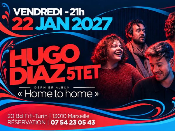 Hugo Diaz 5tet, Home to home