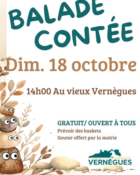 Balade contée à Vernègues
