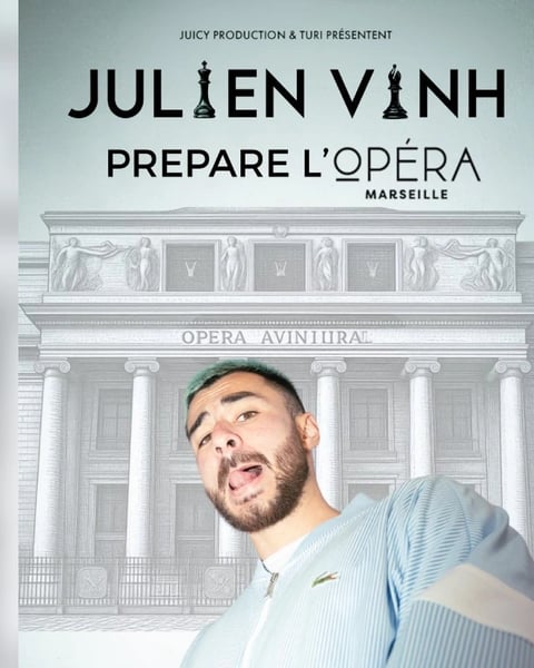 Julien Vinh prépare l'Opéra