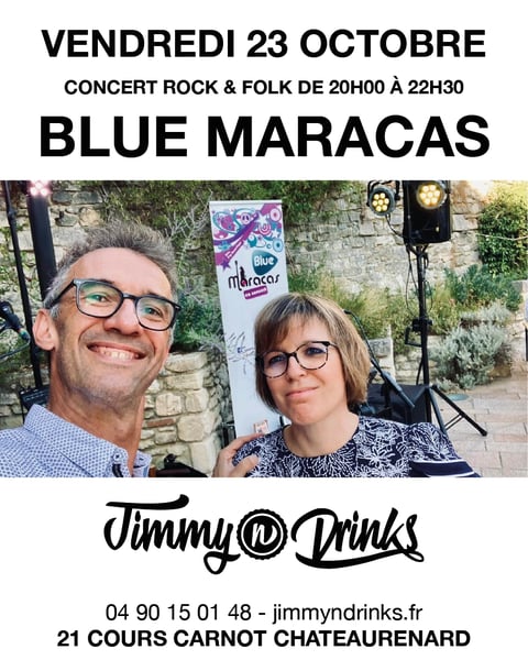 Blue Maracas