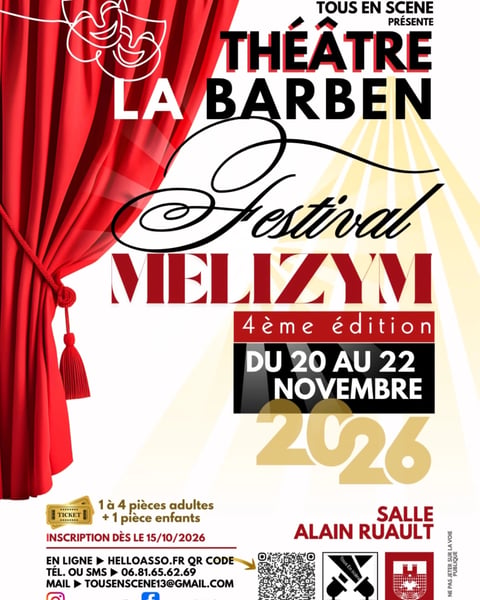 Festival Melizym : festival de théâtre à La Barben