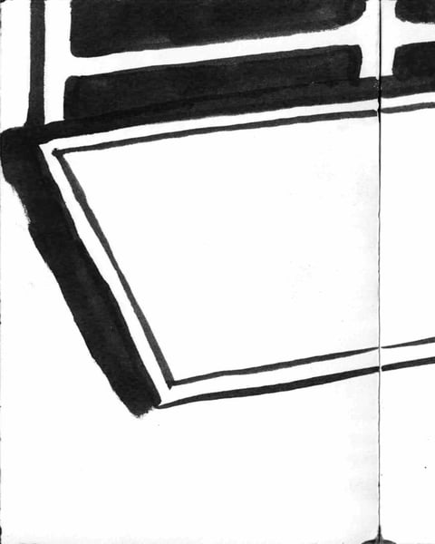 Sentō trip / Kyoto Sketches, César Debargue